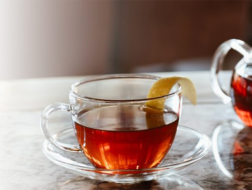 Martin Millers Tea Cocktail