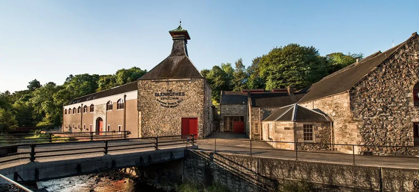 Glenrothes Whisky Distillery in Scotland